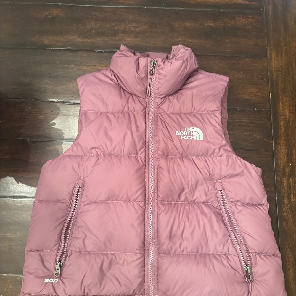 The North Face Mauve Puffer Vest